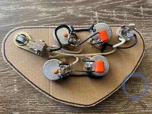 (Gibson) SG Wiring Harness - CTS, Switchcraft, SPRAGUE, Treble Bleed - Picture 1 of 4