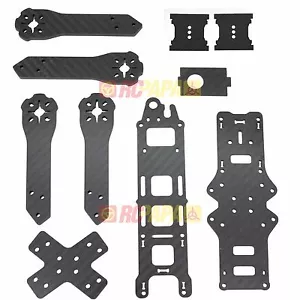 Carbon Fiber QAV Racer X FPV Quad Drone Quadcopter Race Frame DIY Kit 5" inch - Picture 1 of 2