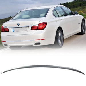 Fit For BMW 7-Series F01 F02 Sedan Paint #A52 M Look Trunk Lip Spoiler - Picture 1 of 4