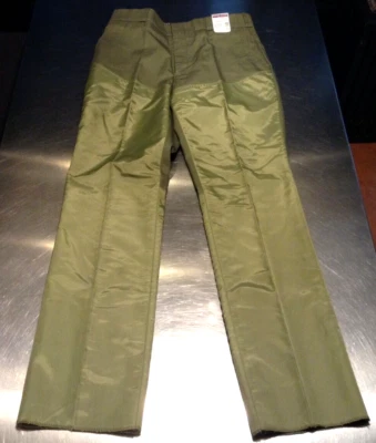 Pantalones pequeños Horace para hombre 37x38 (sin dobladillo) pierna protegida chino verde EE. UU. NUEVOS CON ETIQUETAS Foto 1 de 4