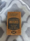 Vintage Smallest Bottle of Scotch Whisky in the World Matchbox - Empty Bottle 