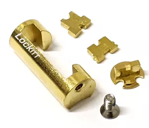 ABUS KnK Adapterpack für 83 Serie Vorhängeschlösser - Chrom oder Messing - Bild 1 von 4