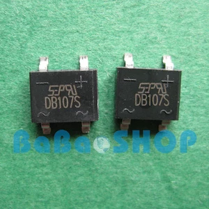 10pcs ~ 1000pcs New DB107S DF10S 1A 1000V SMD Bridge Rectifiers SOP-4 - Picture 1 of 1