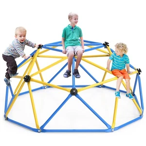 Gimnasio geométrico de escalada cúpula escalador jungla para niños juegos interiores exteriores - Imagen 1 de 9