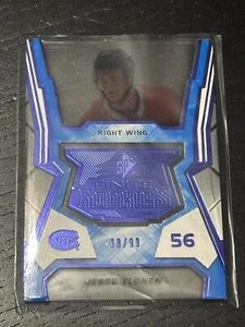 2021-22 Upper Deck SPX #F-26 Jesse Ylonen Finite Rookies /99 Blue Card TCCCX - Picture 1 of 2