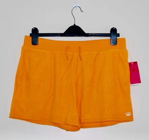 NWT Juicy Couture Girls Plus Size Marigold Orange Terry Shorts XL XXL - Picture 1 of 10