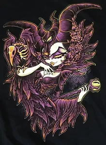 Teefury Maleficent Dragon Raven Graphic Limited Run Shirt S - Bild 1 von 3