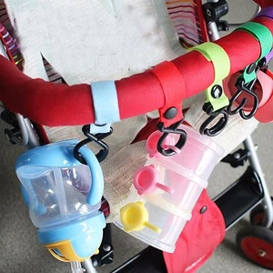 AU Seller 2 pcs one-pair pram stroller hooks hangers brand new - Picture 1 of 11