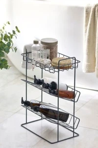 Brand New Next Charcoal Grey 3 Tier Bathroom Bottle Holder Storage Caddy - Picture 1 of 6