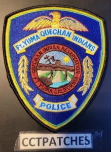 FUSS YUMA, KALIFORNIEN POLIZEI SCHULTERAUFNÄHER CA - Bild 1 von 2