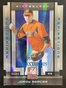 Jordy Mercer 2008 Donruss Elite Extra Edition Aspirations /150 Pirates #132 - Picture 1 of 2