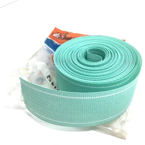 72' Frost King Webbing Patio Lawn Furniture Aqua Teal White Re-Web Chaise Lounge - Picture 1 of 8