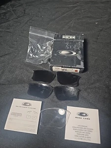 Oakley Flak Jacket Replacement Lenses 100% Uv Protection 2 Good Condition 2Used - Picture 1 of 6