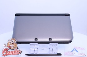 JP Game Nintendo 3DS LL XL Silver Black  [Rank :A] Region-locked
