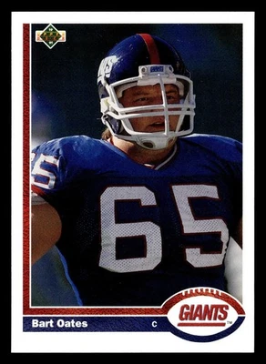 1991 Upper Deck - Bart Oates #418 - Image 1 of 2