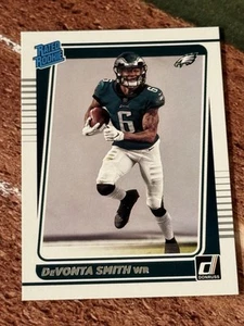 2021 Donruss #261 DeVonta Smith RC Rookie Card - Picture 1 of 2