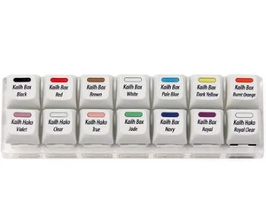 Interruptor de llave Kailh Box Probador de 14 teclas Tapa de llave PBT impresa con interruptor de llave Kailh Box... - Imagen 1 de 6