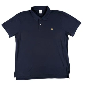 Brooks Brothers Poloshirt Herren XXL Navy Blau Slim Fit 1818 Performance Classic - Bild 1 von 9