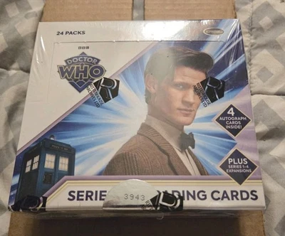 2024 Doctor Dr Who Series 5-7 Factory sealed card box w/4 Autograph cards - Image 1 of 4