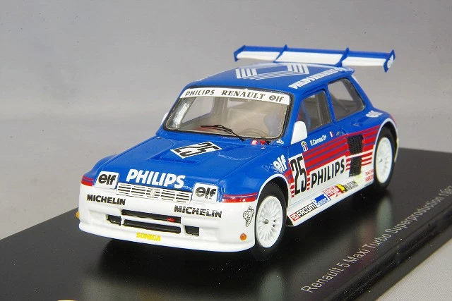 1 43 Spark Sf055 Renault R5 Maxi Turbo Superproduction 1987 Comas #25