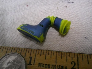 Colorforms Outer Space ALPHA 7 "Hong Kong" Fuß Vintage Ersatz - Bild 1 von 3