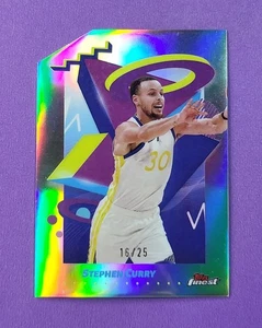 2024-25 Topps Finest | DIE CUT RARE PARALLEL SSP #290 | STEPHEN CURRY *(#/25)* - Picture 1 of 2