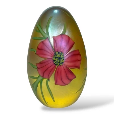 1987 Scott Beyers Orient & Flume Golden Egg peso papel rosa floral 4/250 - Imagem 1 de 4