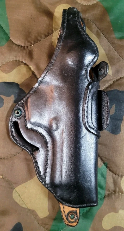 Funda de cuero Desantis 86 BERRETA 92 96 broches de presión rotos para mano derecha Foto 1 de 4