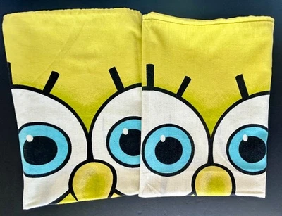 Par: Dos Pantalones Cuadrados Bob Esponja Funda de Almohada Despertar Pantalones Dormitorios De Colección Foto 1 de 4