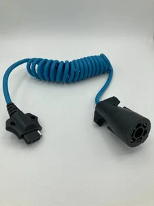 CURT 57271 5' Adapter Harness (7-Way RV Blade Vehicle to 4-Way Flat Trailer) - Picture 1 of 8