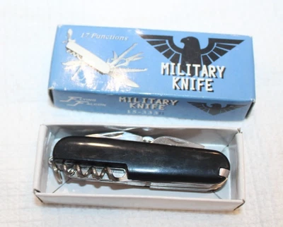Faca militar -- Flying Falcon -- 17 funções -- fechada 3" de comprimento -- nova na caixa - Imagem 1 de 4