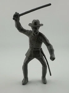 Espada Levantada Soldado Gris Guerra Civil Azul y Gris Marx La Batalla de la Guerra Civil - Imagen 1 de 2