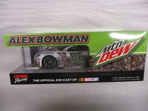 Action Alex Bowman Mountain Dew 2016 autografiado 1/24 - Imagen 1 de 3