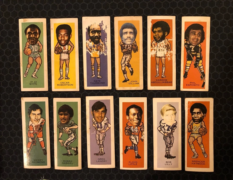 Lot of 12 - 1974 / 1975 Nabisco Sugar Daddy All-Stars Cards - Image 1 of 4