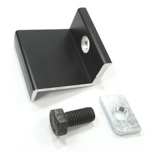 Modul Endklemme 30 35 40mm SCHWARZ Solar PV Photovoltaik  Befestigung M8 - Bild 1 von 13