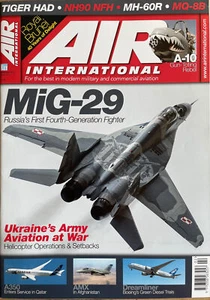 AIR INTERNATIONAL FEB 15 MIG-29 DREHPUNKTBERICHT TIGER HAD HELO USAF A-10 NIEDERLÄNDISCH NH - Bild 1 von 4