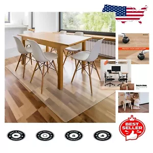 Large Clear Office Chair Mat for Hardwood Floors – 57" x 84" Floor Protector - Picture 1 of 9