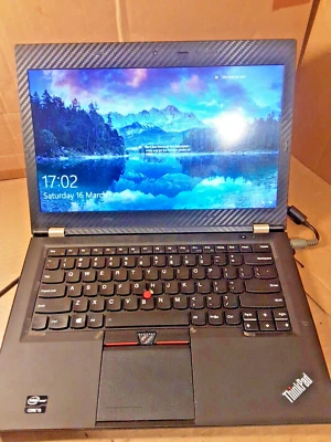 LENOVO T430U WIN 10 3rd GEN CORE i5 WEBCAM 8GB RAM 256GB SSD 14.1", OFFICE 2021 - Image 1 of 4