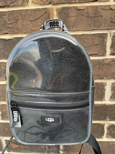 NWT Ugg Australia Dannie II Mini Backpack Sheepskin Black - Picture 1 of 4