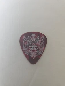 INAGURAL!Monsters Of Rock Cruise Guitar Pick 1ST PORT OF CALL! RARE! - Picture 1 of 3