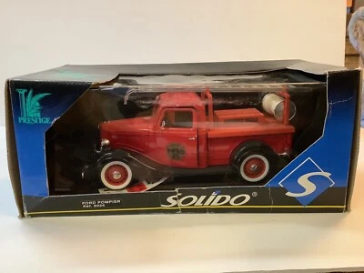 Ford Pompier die-cast fire Truck by Solido. - Image 1 of 4