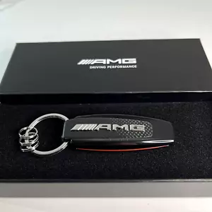 Mercedes-Benz AMG Collection Genuine Carbon Keychain Keyring Brand New Japan - Bild 1 von 7