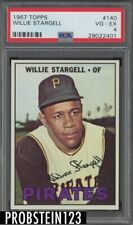 1967 Topps #140 Willie Stargell Pittsburgh Pirates HOF PSA 4 VG-EX 