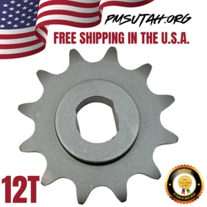 Piñón delantero 2002-2003 KTM 50 Junior Adventure 12 dientes cadena transmisión engranaje 12T - Imagen 1 de 6