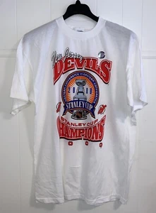 Camiseta De Colección Deadstock New Jersey Devils 2000 NHL Stanley Cup Champions Talla XL 1 - Imagen 1 de 7