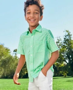 OshKosh B'Gosh Kid Boys' Casual Button-Down Shirt Size 4-12 - Picture 1 of 5