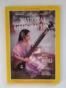 National Geographic April 1985 Vol 167 No 4 The Alps Austria New Delhi Monguls - Picture 1 of 4