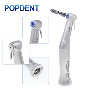 POPDENT Dental Implant Slow Low Speed Handpiece Contra Angle Push 20:1 Surgical - Imagen 1 de 9