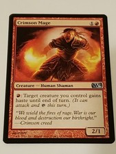 Crimson Mage M12 Mtg Card Mint Condition