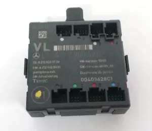 Mercedes-Benz door module left front OEM A 212 820 37 26 - Picture 1 of 4